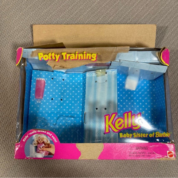 Potty Training Kelly Vintage Barbie Sister Set Incomplete - Picture 3 of 8